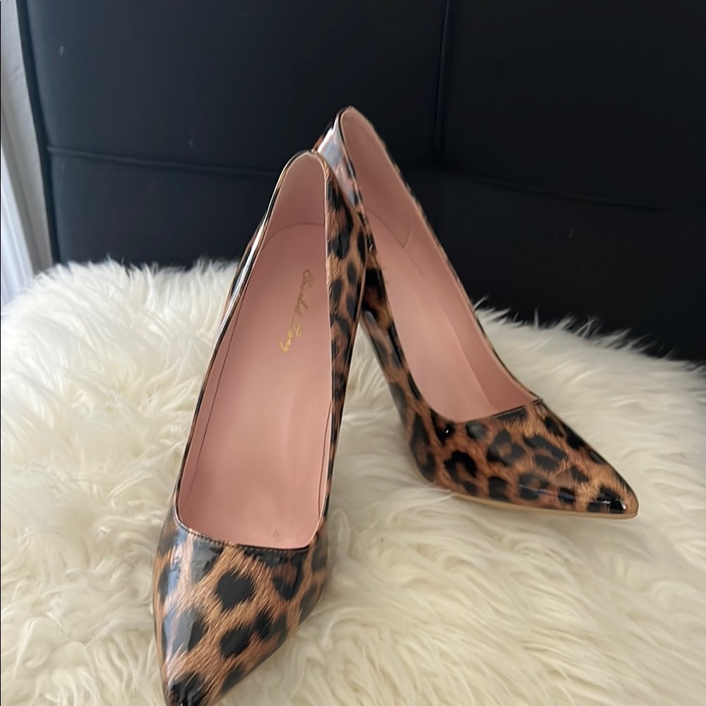 Leopard Print Women's Pumps